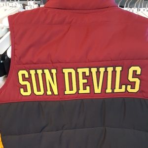 ASU Sun Devils Vest BNWT (Pink by Victoria Secret)